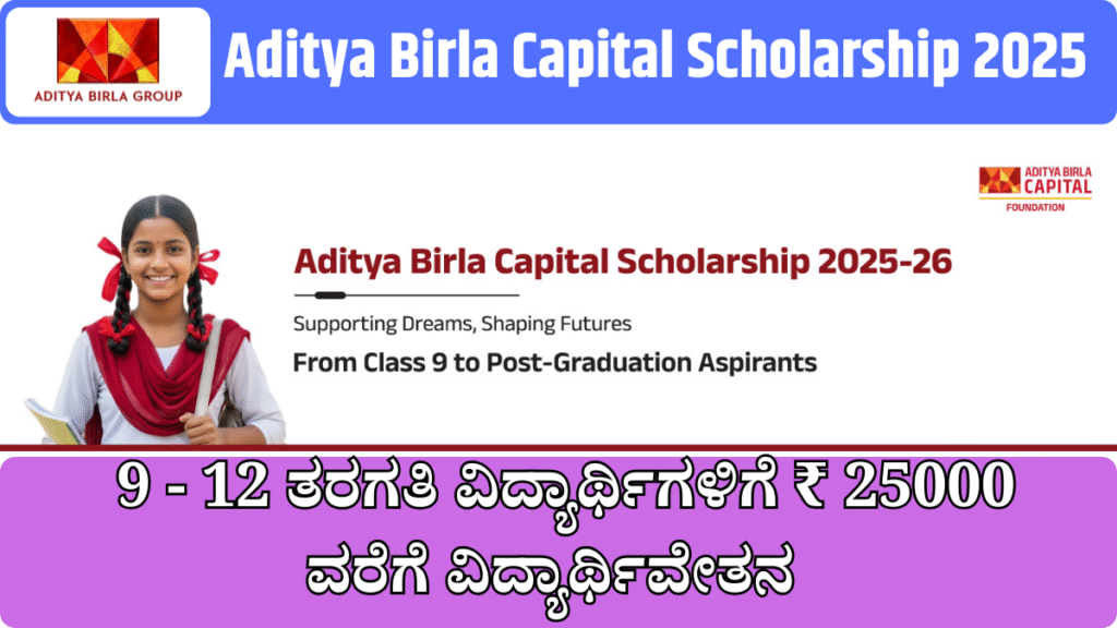 Aditya Birla Capital Scholarship 2025