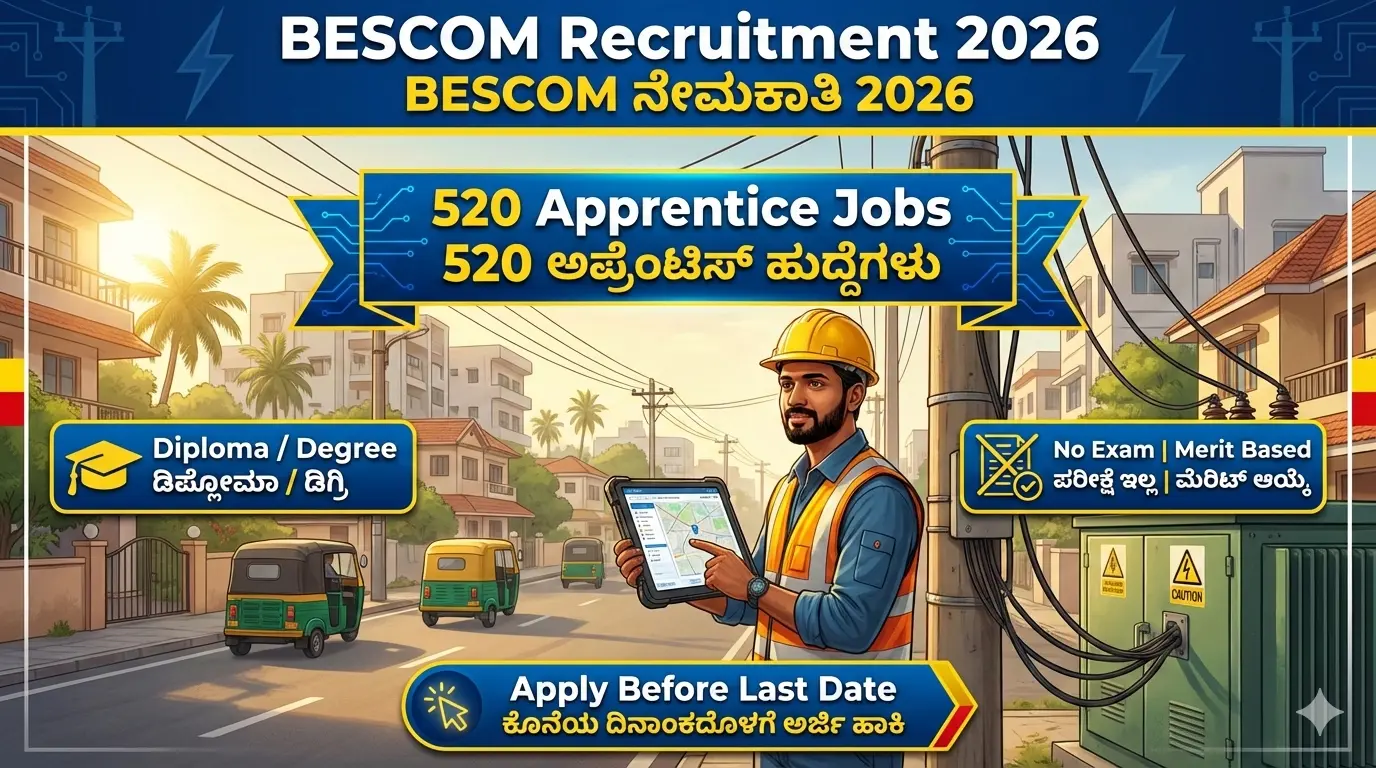 BESCOM Recruitment 2026