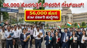 Karnataka Direct Recruitment 56000 Posts 2026