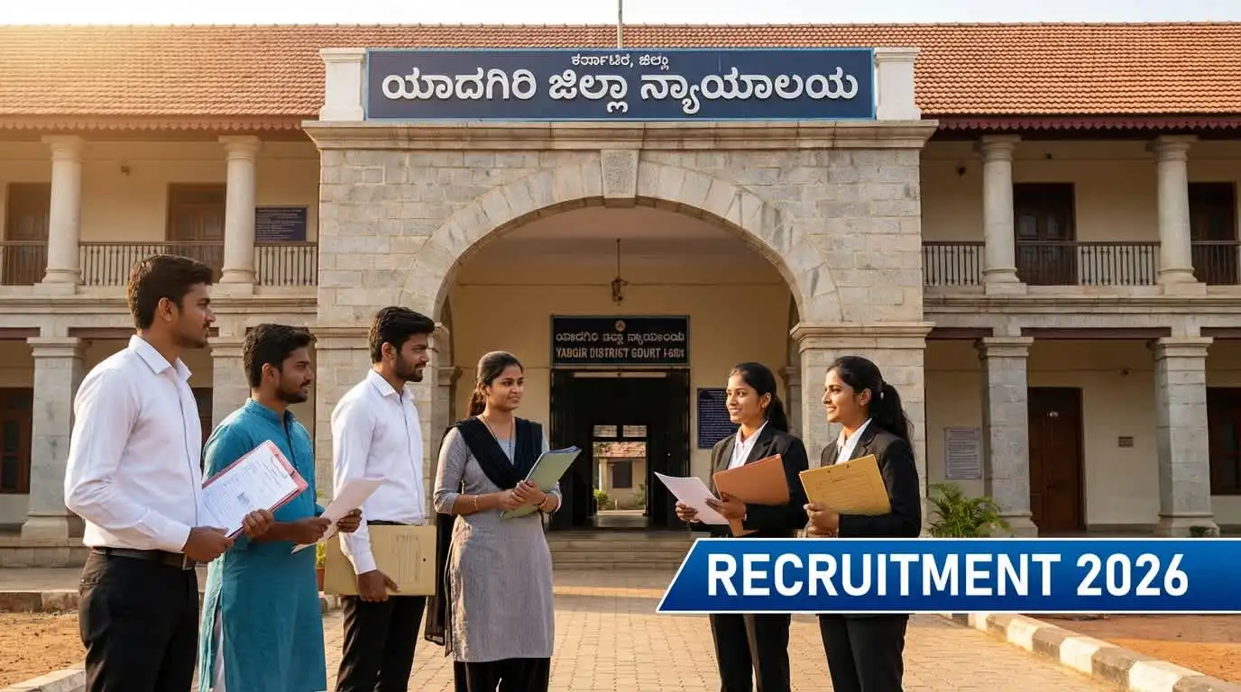Yadgir District Court Recruitment 2026