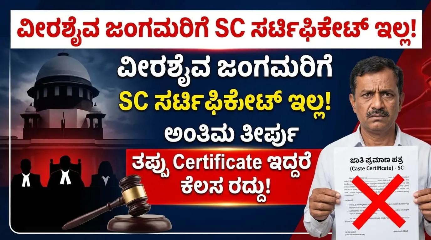 Veerashaiva Jangama Supreme Court 2026 Kannada