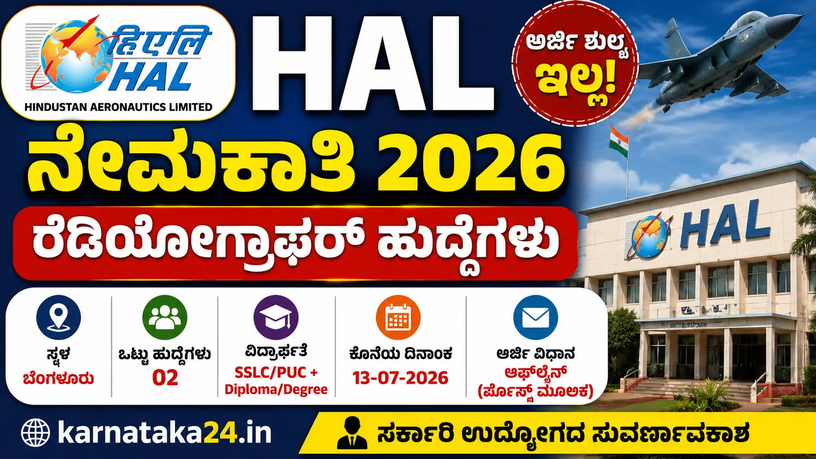 HAL Recruitment 2026