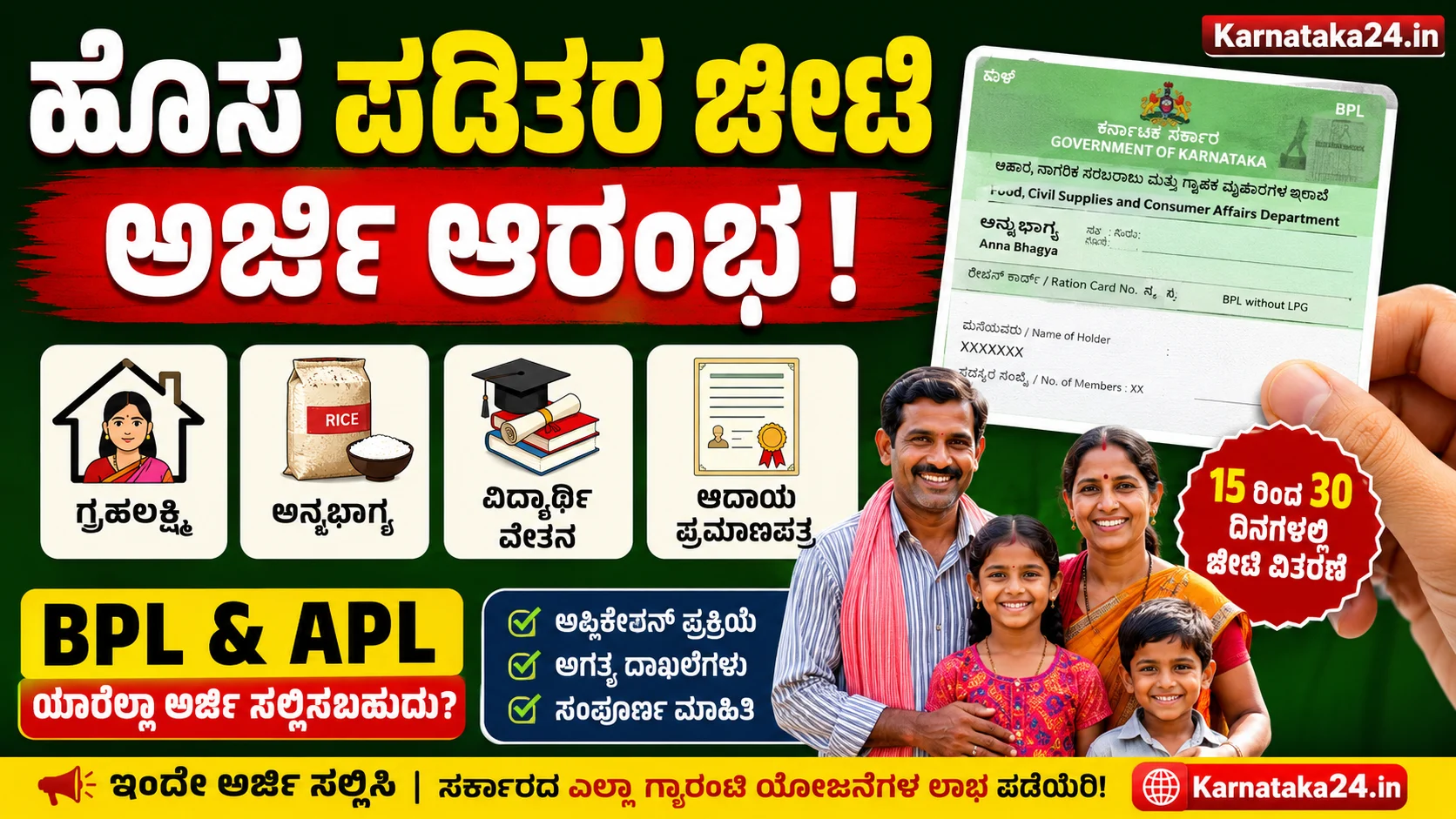 New Ration Card