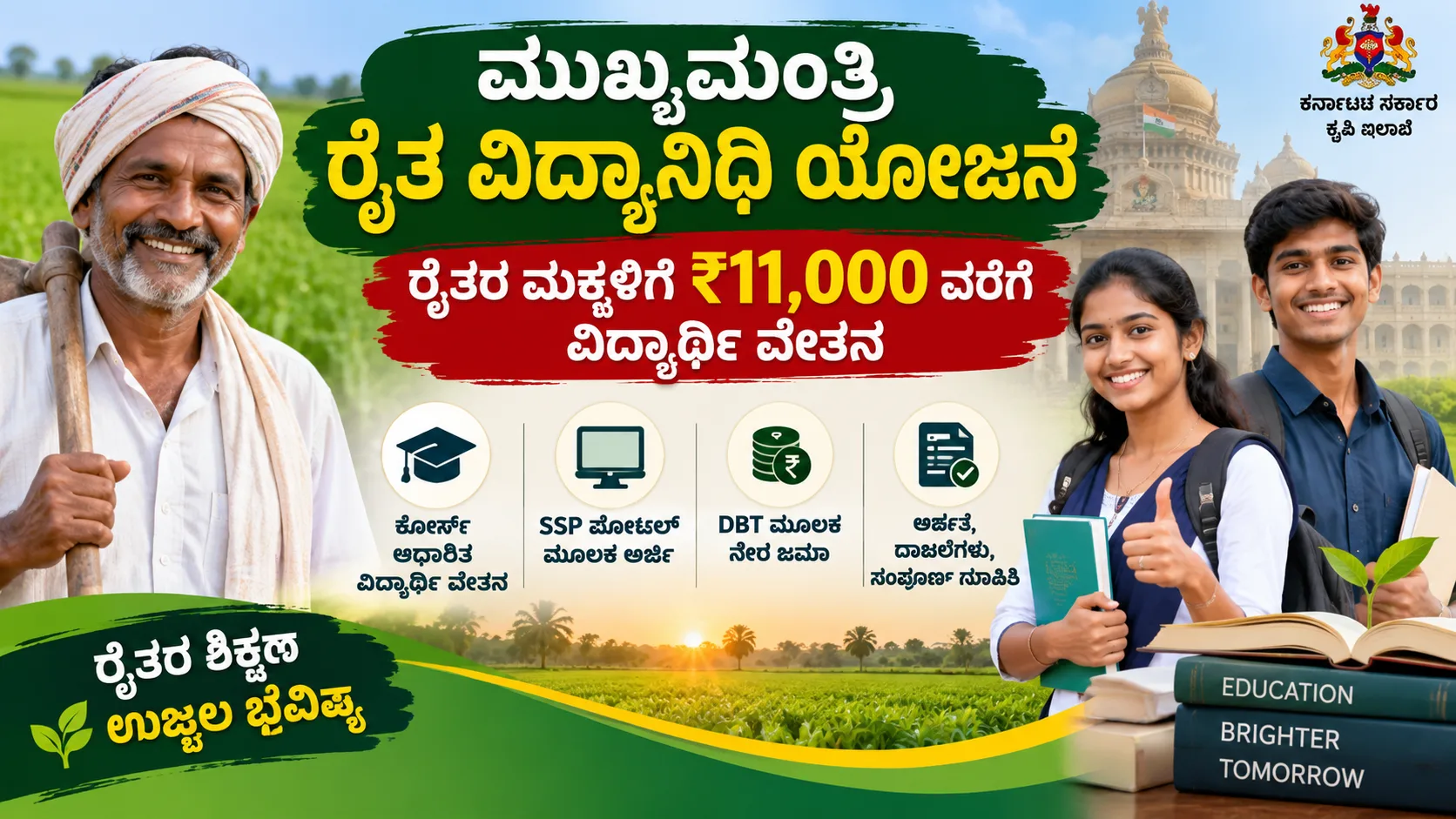 ರೈತ ವಿದ್ಯಾನಿಧಿ ಯೋಜನೆ 2026